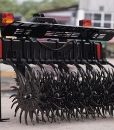Борона ротаційна на суцільному брусі Demus RH150