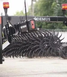 Борона ротаційна на суцільному брусі Demus RH600
