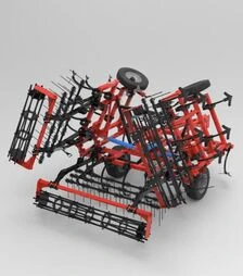 Культиватор Profi Stan КШУ-6000 5-рядний/3-рядна гребінка, S-побіна стійка 12х70