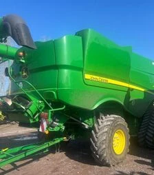 Комбайн John Deere S790, 2021 г.в, жатка 735Х, транспортная тележка, б/у