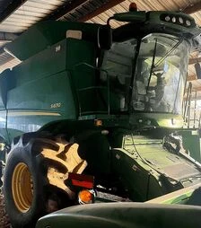 Зерноуборочный комбайн John Deere S 670, 2013 г.в, 2791 м/ч, б/у