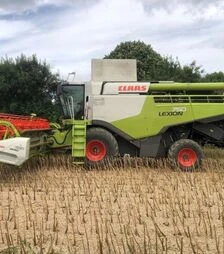 Зерноуборочный комбайн Claas Lexion 750, 2019 г.в, 2100 м/ч, б/у