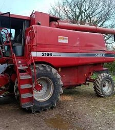 Зерноуборочный комбайн Case IH 2166, 1997 г.в, 3474 м/ч, б/у