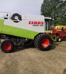 Зерноуборочный комбайн Claas Lexion 480, 2001 г.в, 5330 м/ч, б/у