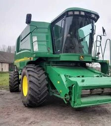 Зерноуборочный комбайн John Deere 9660 WTS, 2004 г.в, 5579 м/ч, б/у