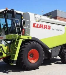 Зерноуборочный комбайн Claas Lexion 580, 2005 г.в, 4267 м/ч, б/у