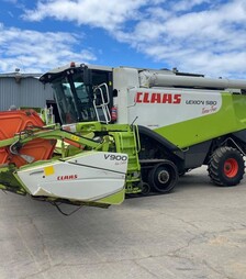 Зерноуборочный комбайн Claas Lexion 580 TT, 2010 г.в, 3548 м/ч, б/у