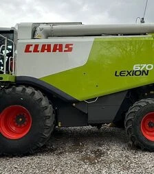 Зернозбиральний комбайн Claas Lexion 670, 2011 р.в, 3600 м/год, б/в