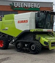 Зерноуборочный комбайн Claas Lexion 760TT, 2012 г.в, 1332 м/ч, б/у