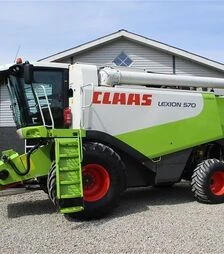 Зернозбиральний комбайн Claas Lexion 570, 2007 р.в, 2066 м/год, б/в