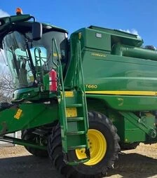 Зерноуборочный комбайн John Deere T660, 2012 г.в, 2282 м/ч, б/у