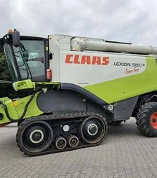 Зерноуборочный комбайн Claas Lexion 580 TT, 2009 г.в, 3295 м/ч, б/у