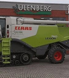 Зернозбиральний комбайн Claas Lexion 760TT, 2013 р.в, 1725 м/год, б/в