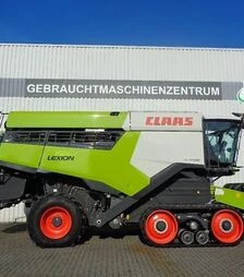 Зерноуборочный комбайн Claas Lexion 7700 TerraTrack, 2022 г.в, 884 м/час, б/у