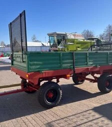 Розкидач органічних добрив Agromet, 4 т, на ресорах