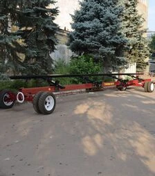 Візок для жниварок Profi Stan ЛАН-11, 10-12 м, швелер 20У, 8 коліс R16-185 (Газель)