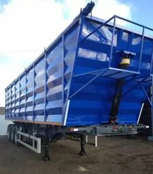Напівпричіп-зерновоз зі сталевим кузовом D Light DL-3360
