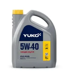Моторна олива Yuko VEGA SYNT 5W-40, 4 л