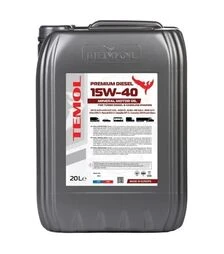 Моторна олива TEMOL PREMIUM DIESEL 10W-40, 20 л