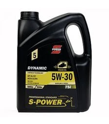 Олива моторна S-POWER DYNAMIC TSI 5W-40 S-POWER, 5 л