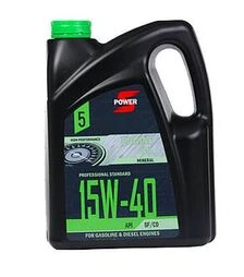 Олива моторна S-POWER STANDARD 15W-40 S-POWER, 5 л