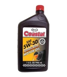 Моторна олива Coastal Synthetic Blend 5W30 SP, 12/1 QT, 0,946 л