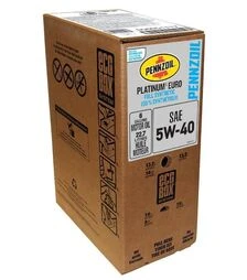 Моторна олива Pennzoil Platinum Euro 5W40, 24/1 Qt Ecobox, 22,71 л