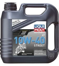 Моторна олива Liqui Moly Motorbike 4T напівсинтетична, 4 л