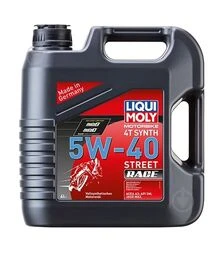 Моторна олива Liqui Moly Motorbike 4T синтетична 5W-40, 4 л