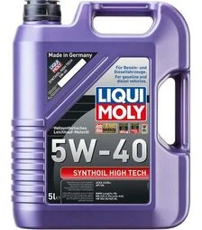 Моторна олива Liqui Moly Synthoil High Tech 5W-40, 5 л