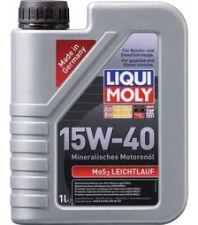 Моторна олива Liqui Moly Mos2 Leichtlauf 15W-40, 1 л