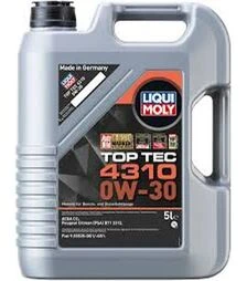 Моторна олива Liqui Moly Top Tec 4310 0W-30, 5 л