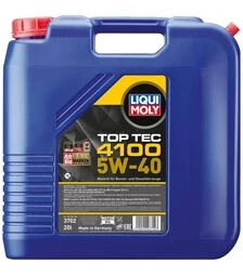 Моторна олива Liqui Moly Top Tec 4100 5W-40, 20 л