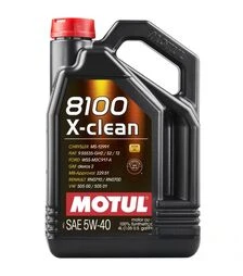 Моторное масло Motul 8100 X-clean 5W-40, 4 л