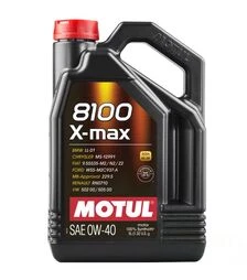 Моторна олива Motul 8100 X-max 0W-40, 5 л
