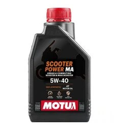 Моторна олива Motul Scooter Power 4T MA 5W-40, 1 л