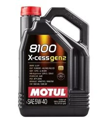 Моторна олива Motul 8100 X-cess 5W-40, 5 л