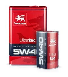 Моторна олива WOLVER ULTRATEC 5W-40, 4 л