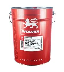 Моторна олива WOLVER SUPER LIGHT 10W-40, 20 л