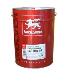 Моторна олива WOLVER SUPER DYNAMIC 10W-40, 20 л