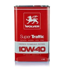 Моторна олива WOLVER SUPER TRAFFIC 10W-40, 4 л