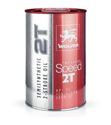 Моторна олива WOLVER TWO STROKE SPEED 2T, 1 л