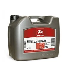 Моторна олива WOLVER TURBO ACTIVE 5W-30 API CK-4/SN, 20 л