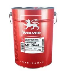 Моторна олива WOLVER TURBO TRUCK 10W-40, 20 л