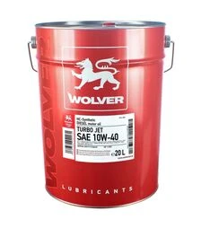 Моторна олива WOLVER TURBO JET 10W-40, 20 л