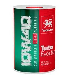Моторна олива WOLVER TURBO EVOLUTION 10W-40, 1 л