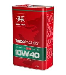 Моторна олива WOLVER TURBO EVOLUTION 10W-40, 4 л
