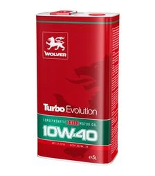 Моторна олива WOLVER TURBO EVOLUTION 10W-40, 5 л