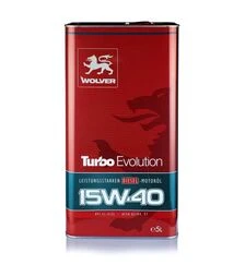 Моторна олива WOLVER TURBO EVOLUTION 15W-40, 5 л