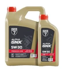 Моторна олива 7FLAGS ALPHA SNX 5W-30 API SN/CF, 4 л